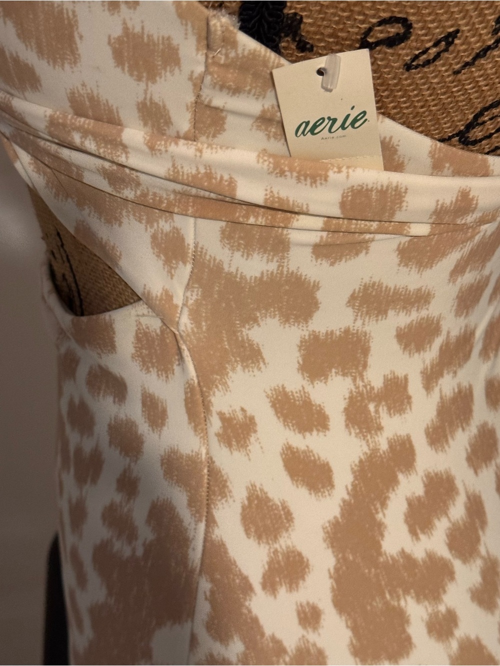 Animal print one pc swimsuit Aerie brand new with tags - Picture 8 of 8